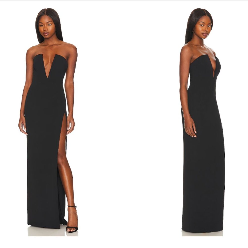 Katie May Infatuation Gown Black Size M